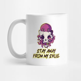 Colorful Octopus on a Skull Gift Mug